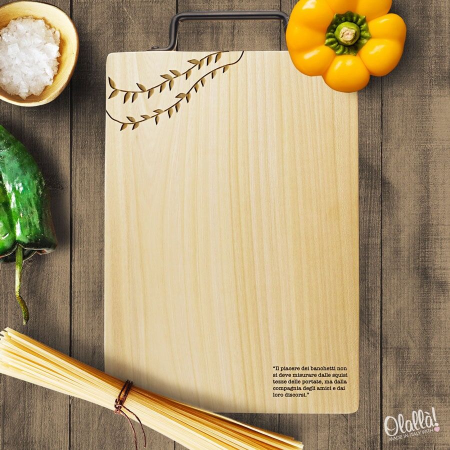 tagliere-decoro-foglie-frase-personalizzata-idea-regalo