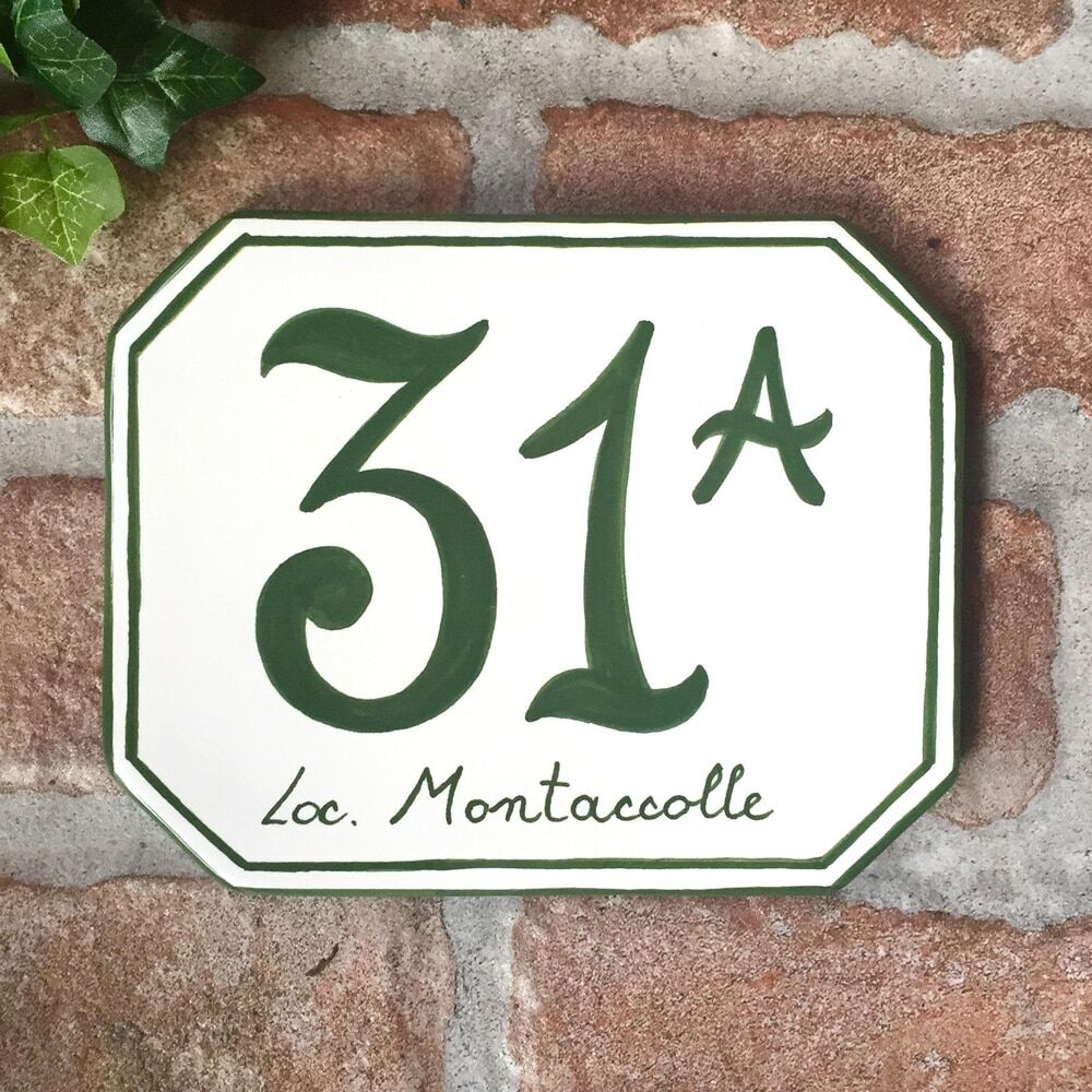 numero-civico-dipinto-mano-semplice-ottagonale-personalizzato