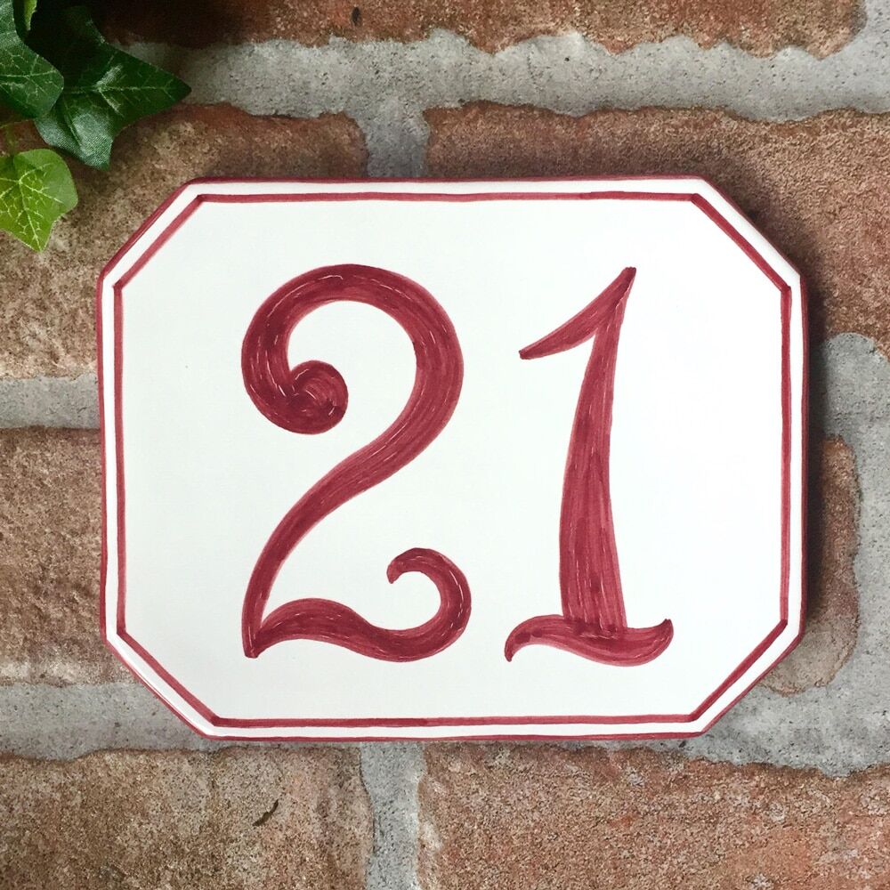 numero-civico-dipinto-mano-semplice-ottagonale-personalizzato2