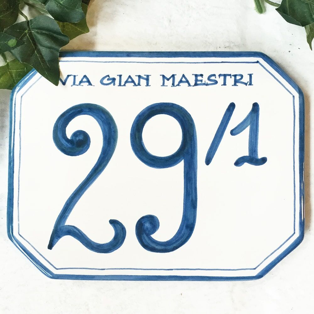 numero-civico-ottagonale-personalizzato