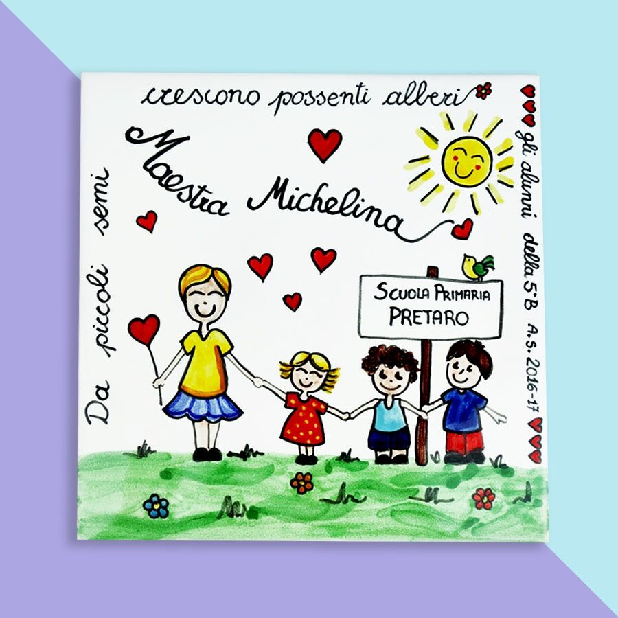 Targa Maestra Personalizzata 3