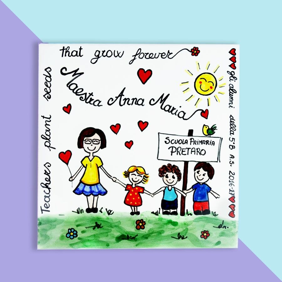 Targa Maestra Personalizzata