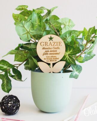 Decorazione Vaso Personalizzabile Regalo Maestra 1