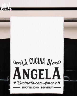 Strofinaccio Cucina Angela Cucinato Amore