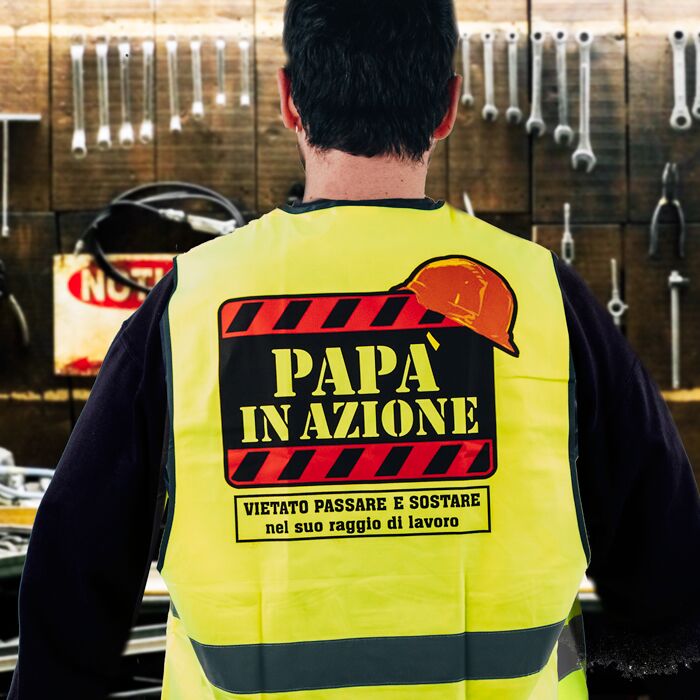 Gilet Papa In Azione