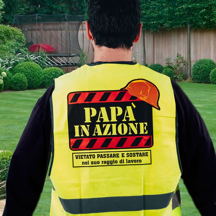 Gilet Papa In Azione3443