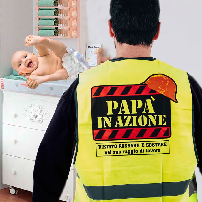 Gilet Papa In Azione7733 1