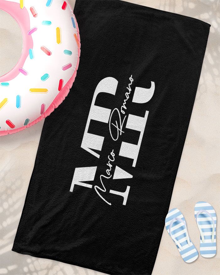 Telo Mare Asciugamano Personalizzato Regalo36