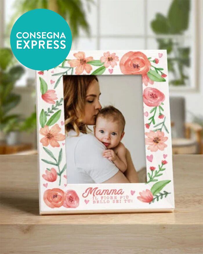 cornice-mamma-fiori-regalo-personalizzato-foto-consegna-express