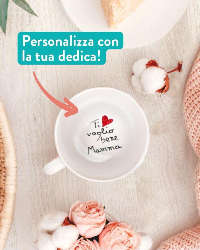 Tazzina Caffe Personalizzata Artigianale Regalo Festa Mamma06