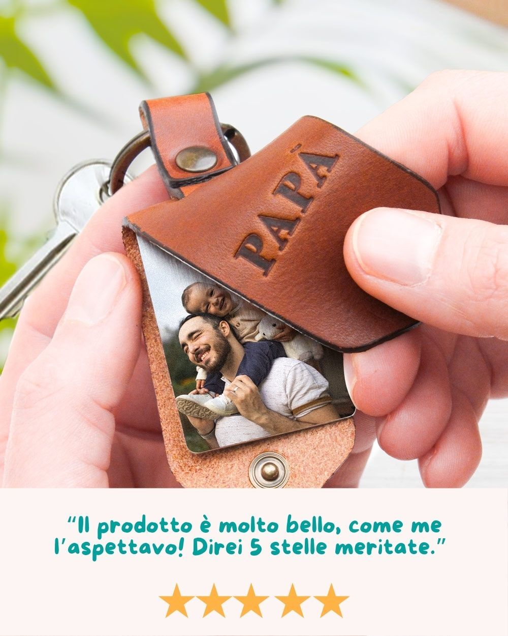 portachiavi-cuoio-per-papa-personalizzato-con-foto-e-dedica-idea-regalo-festa-del-papa
