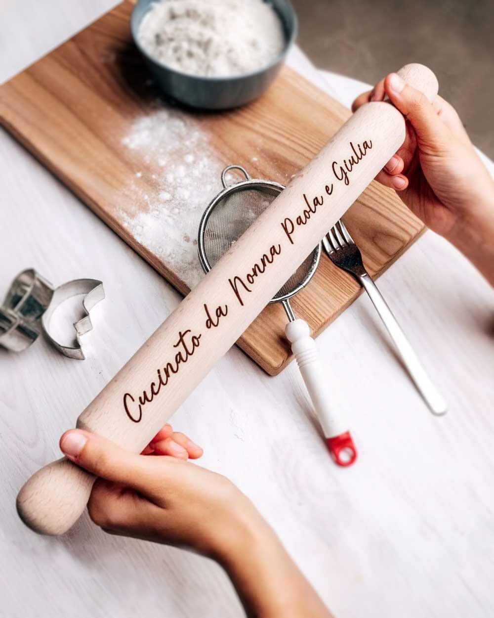 Mattarello Natale Regalo Nonna Cucina Amore2