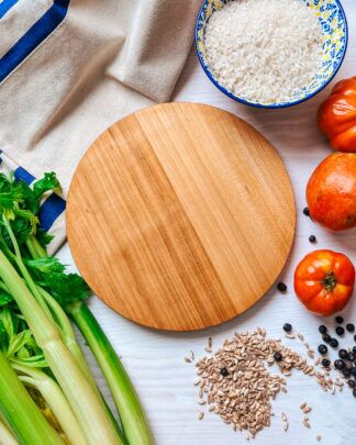 Tagliere Tondo Ciliegio