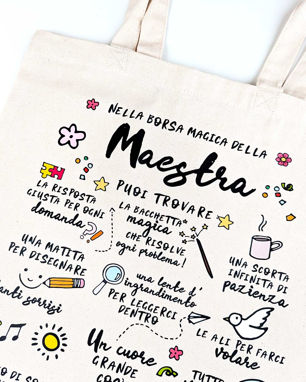 borsa-shopper-cotone-personalizzata-regalo-maestra24