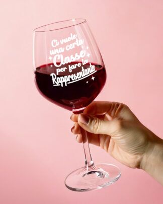 Calice Personalizzato Regalo Rappresentante Classe Scuola