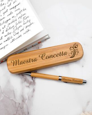 Penna Legno Personalizzata Maestra2