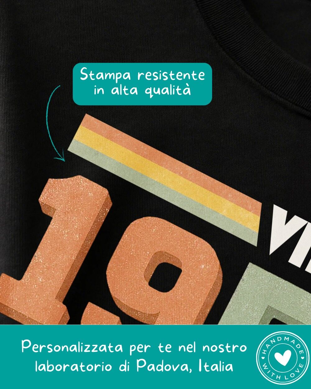 T Shirt Vintage Realizzazione