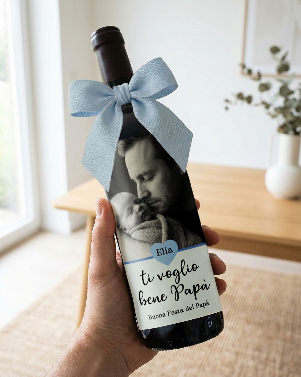 Bottiglia Personalizzata Regalo Festa Papa Complanno Foto Dedica Bambino Bambina02 1