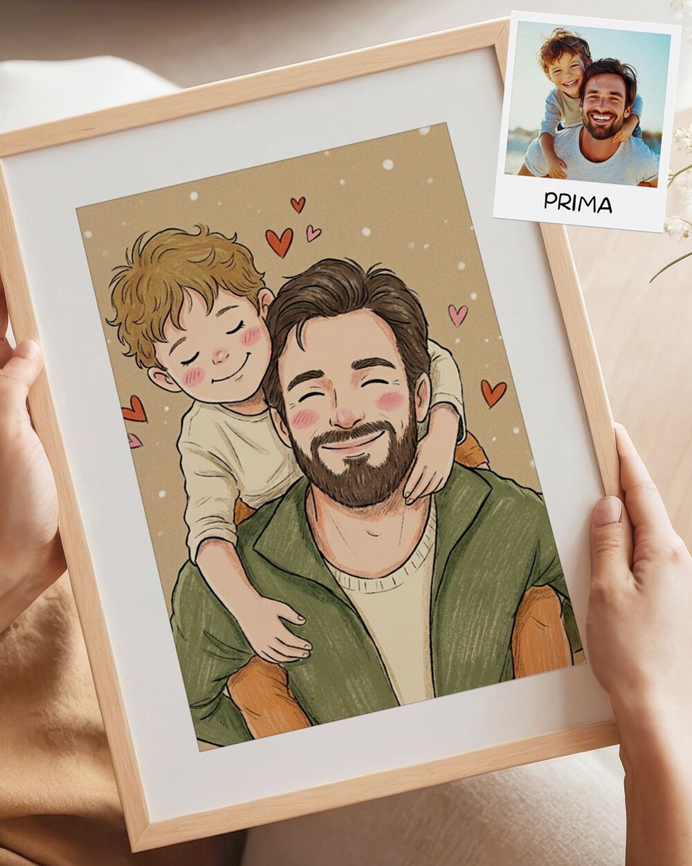 Ritratto, Illustrazione Digitale Effetto Fumetto dalla Tua Foto – Idea Regalo per Papà, Compleanno, Festa del Papà - immagine 9