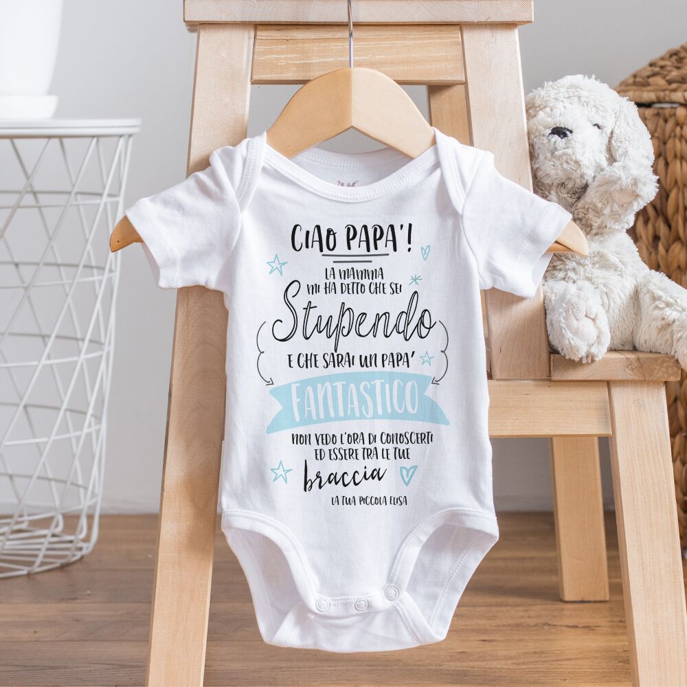 body-divertente-neonato-stupendo-papa