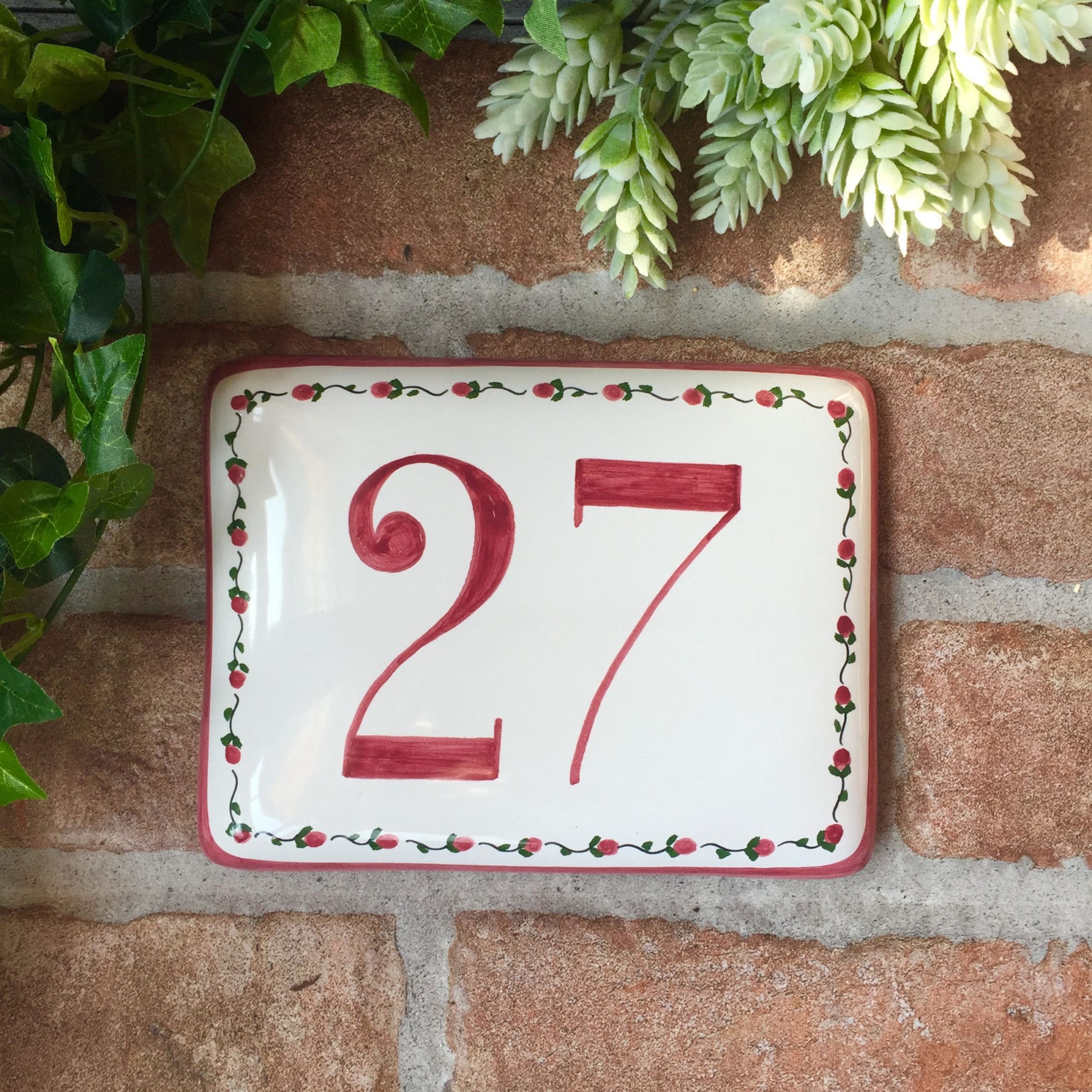 numero-civico-decoro-fiorellini-rosso