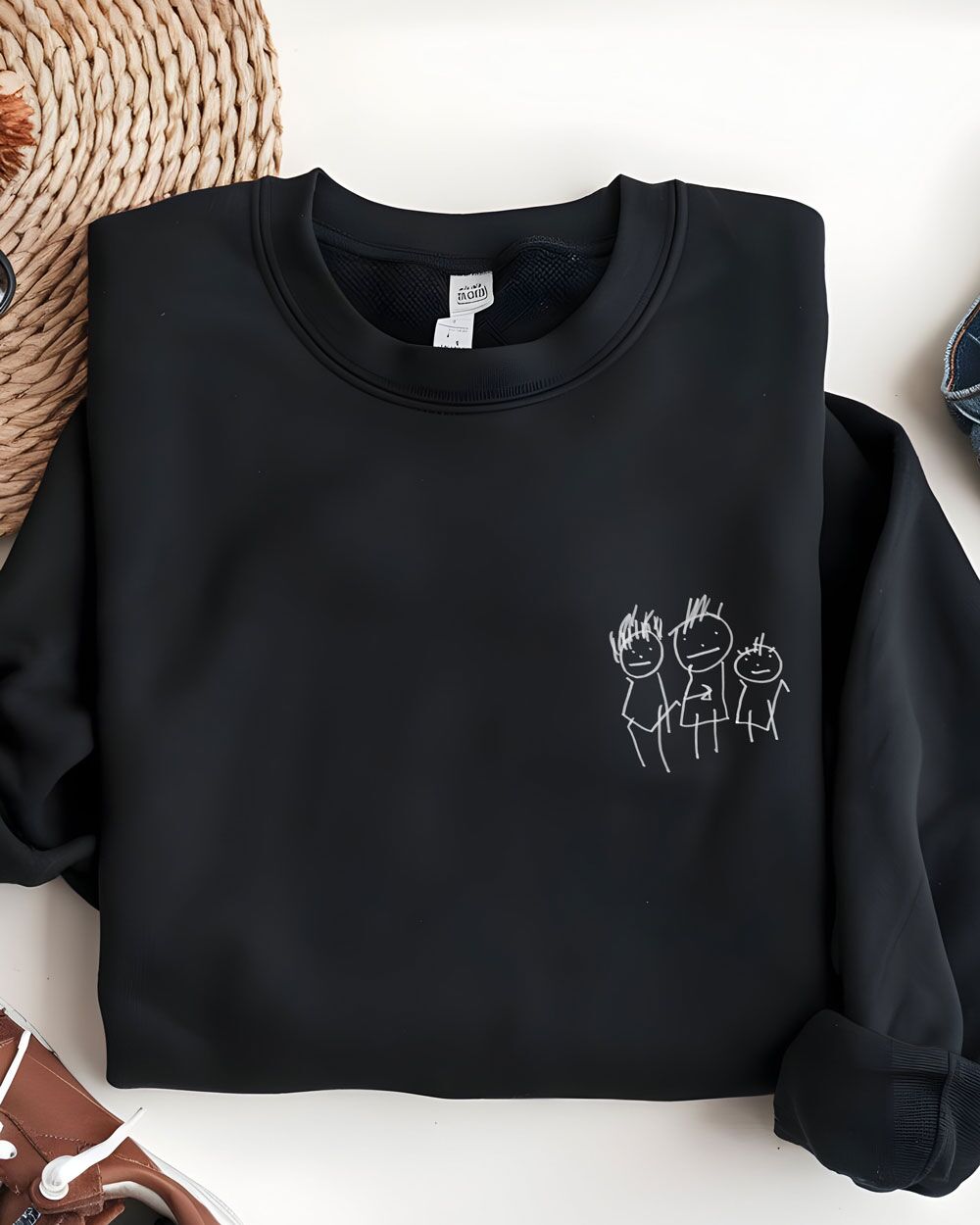 felpa-personalizzata-disegno-bambino-stampato-ricamato