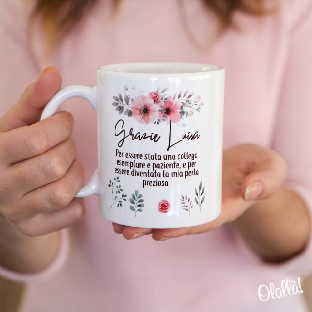 Tazza Ceramica Personalizzata Dedica Regalo 1