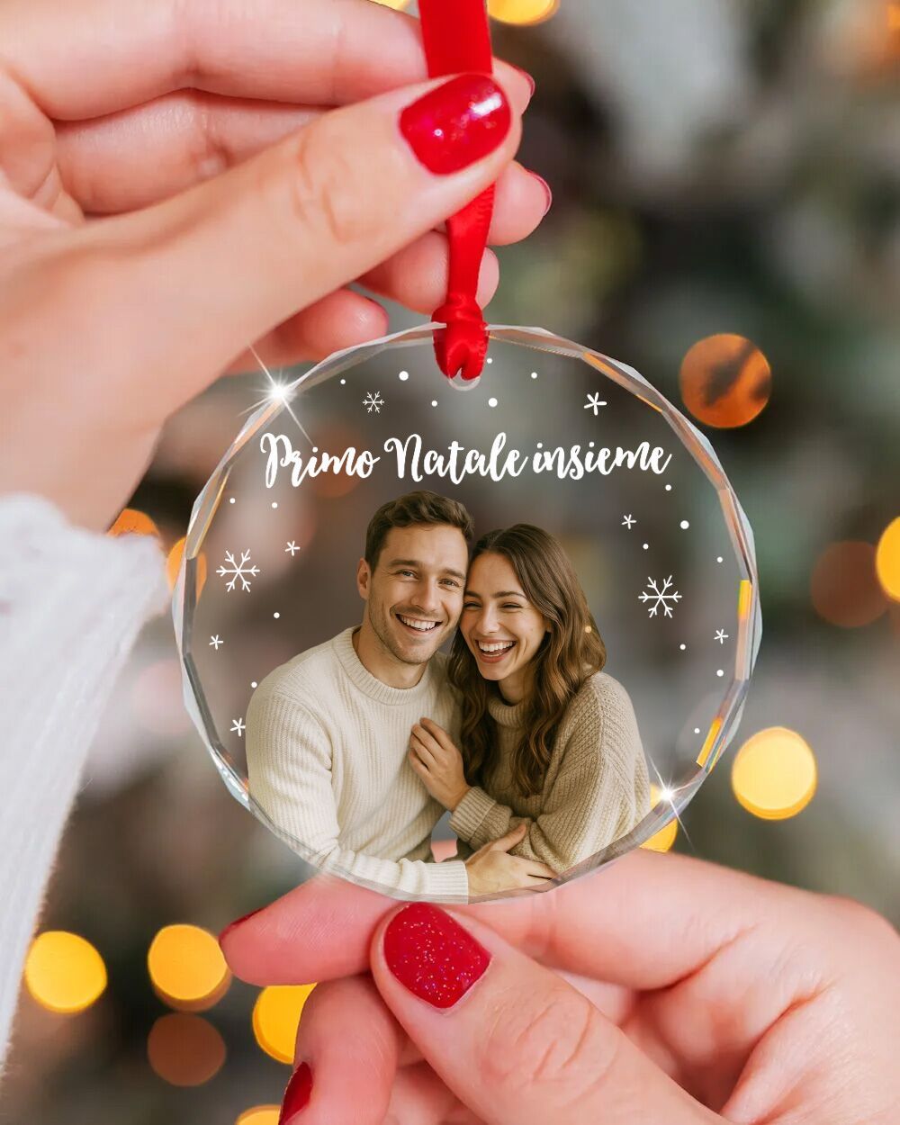 pallina-decorazione-cristallo-personalizzato-foto-coppia-natale