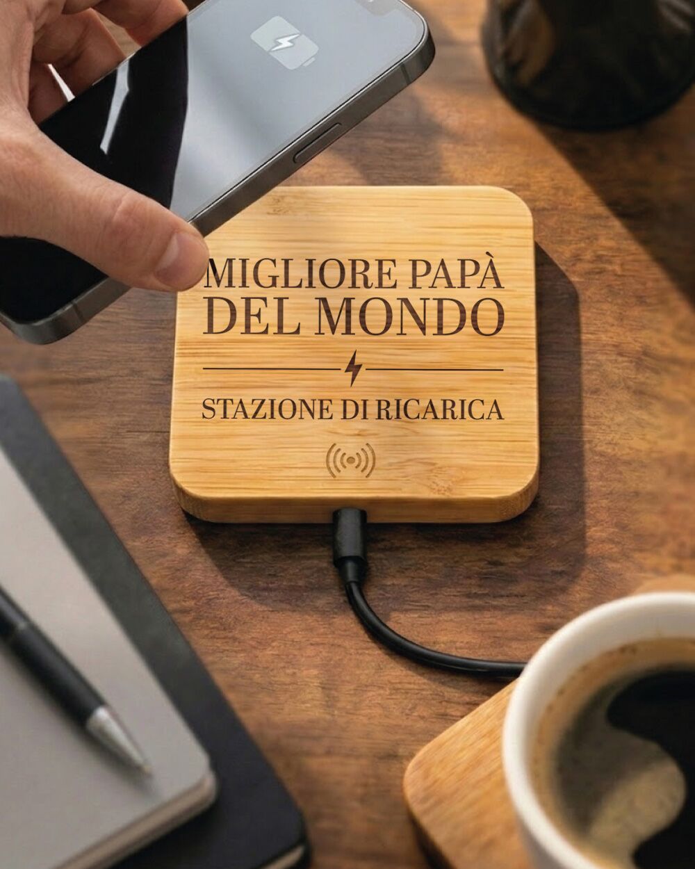 caricatore-quadrato-papà-migliore-papà