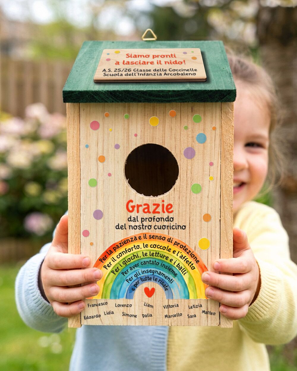 casetta-uccelli-regalo-personalizzato-maestra-scuola-dedica-arcobaleno02