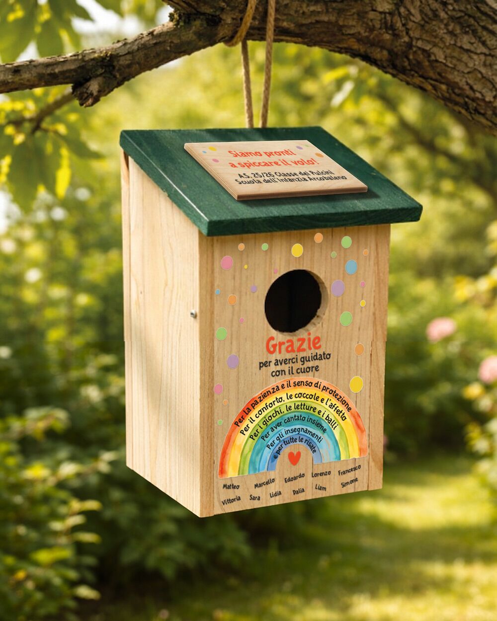 casetta-uccelli-regalo-personalizzato-maestra-scuola-dedica-arcobaleno02
