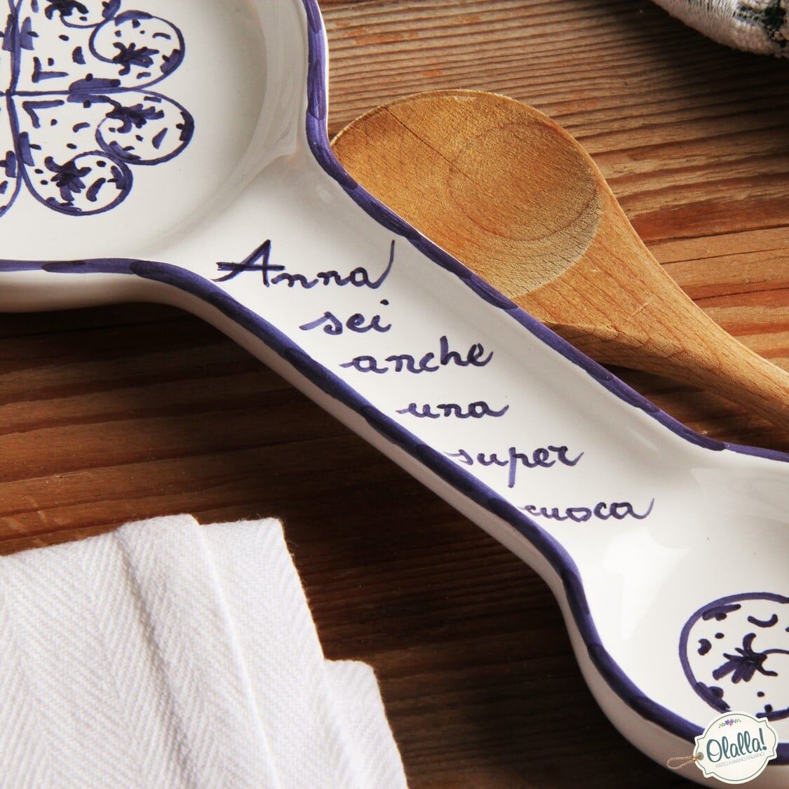 Poggiamestoli Ceramica Personalizzati 11