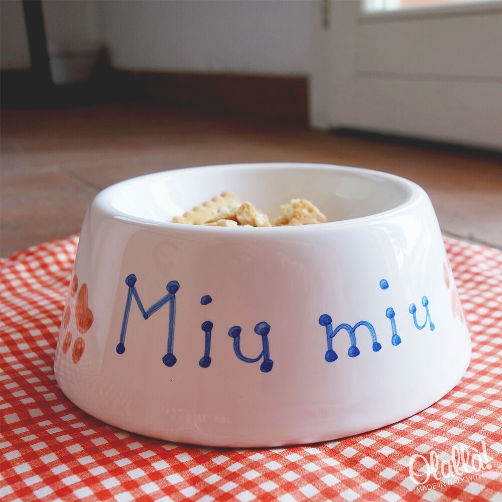Ciotola Cibo Cane Ceramica Personalizzata 3