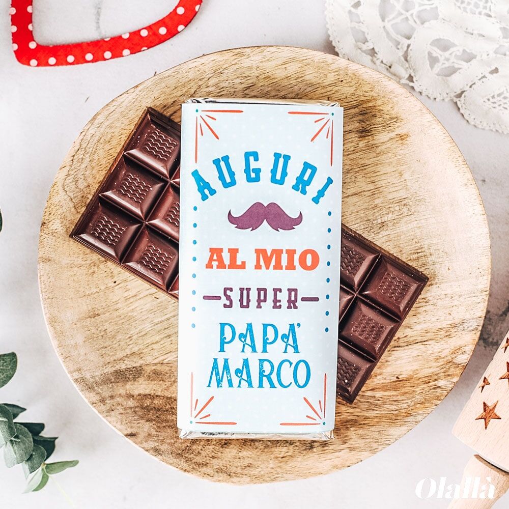 Cioccolata Personalizzata Papa