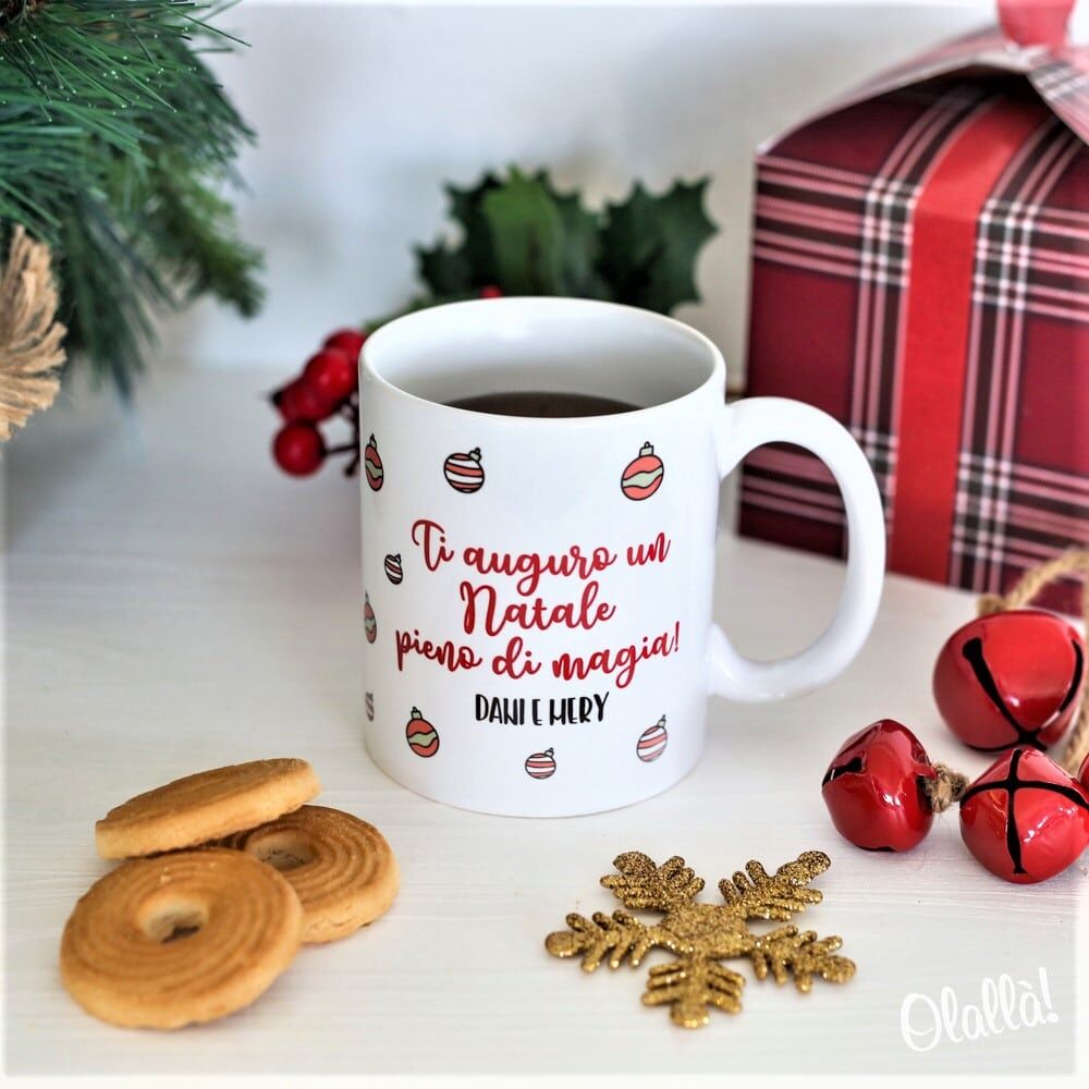 Tazza Natale Idea Regalo Personalizzata 10