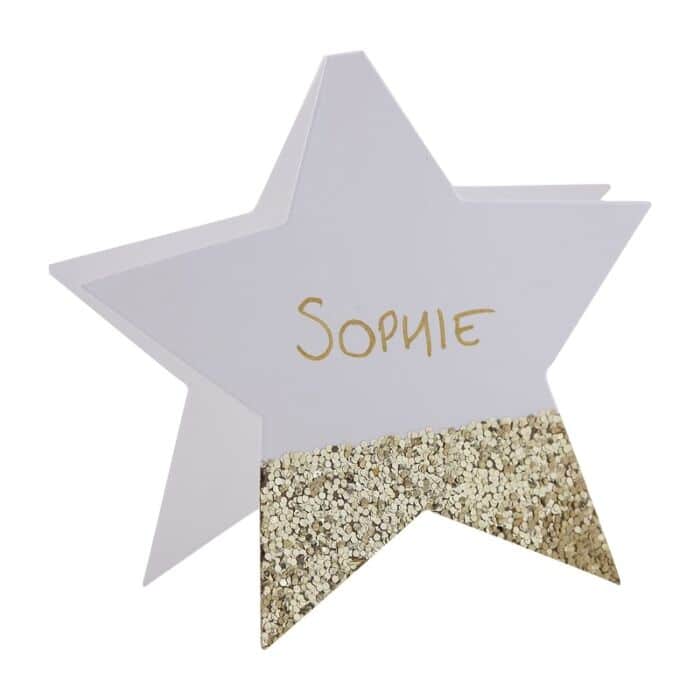 Segnaposto Natale Stella Glitter 600x6001 1