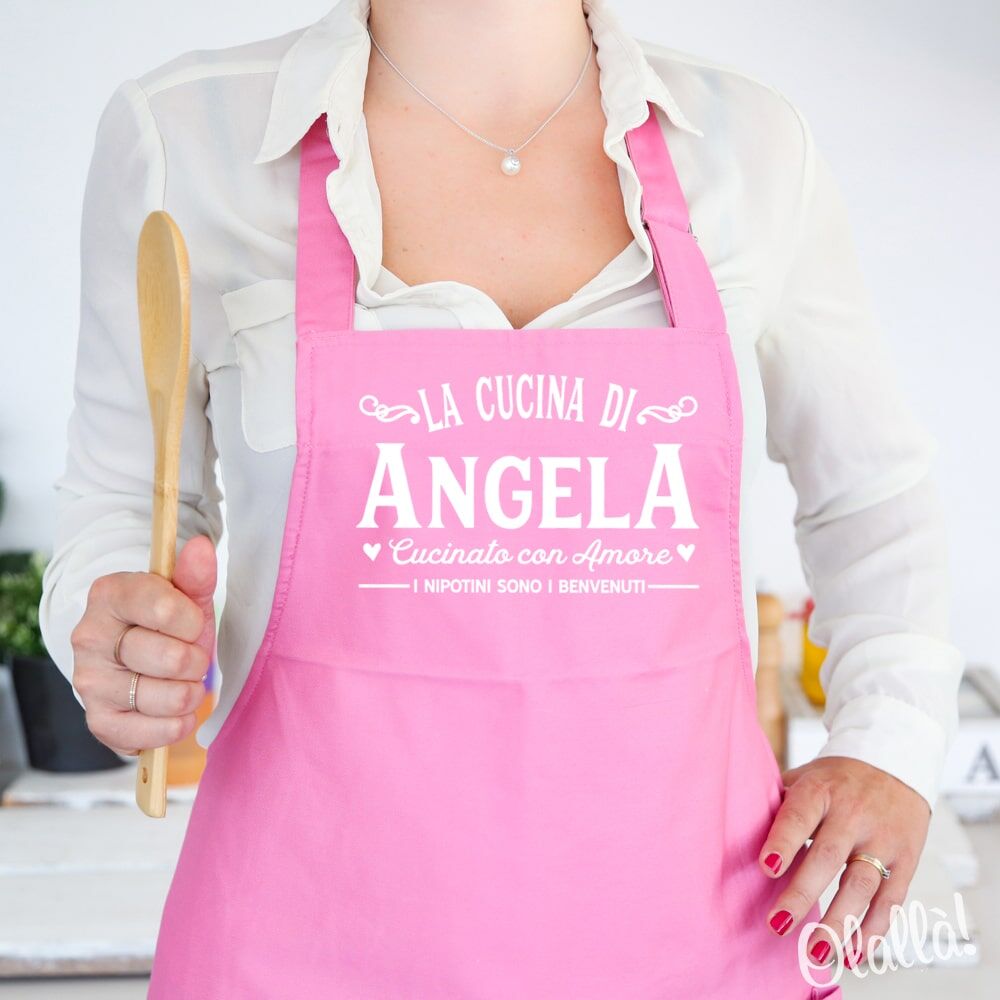 Grembiule Cucina Nome Personalizzato 11