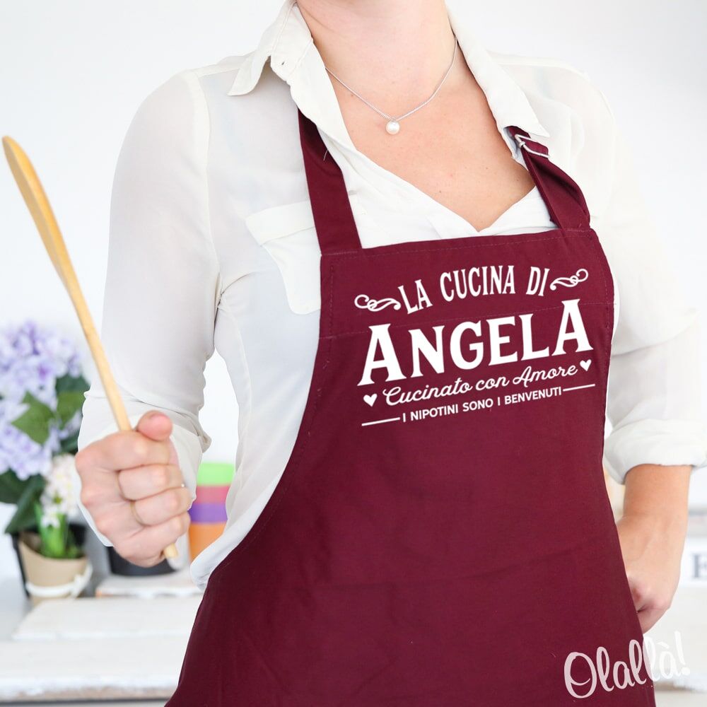 Grembiule Cucina Nome Personalizzato 8