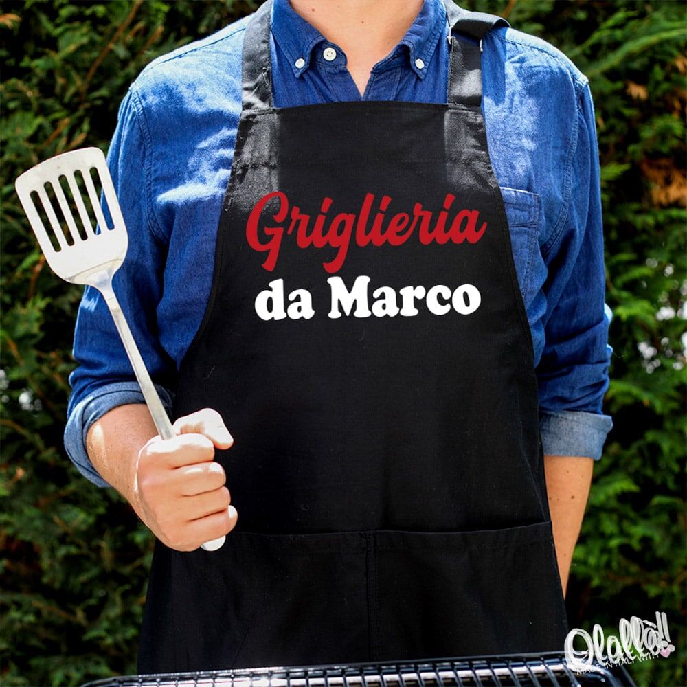 Grembiule Personalizzato Griglieria 1