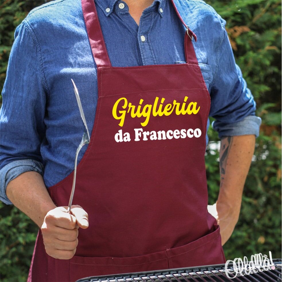 Grembiule Personalizzato Griglieria43 1