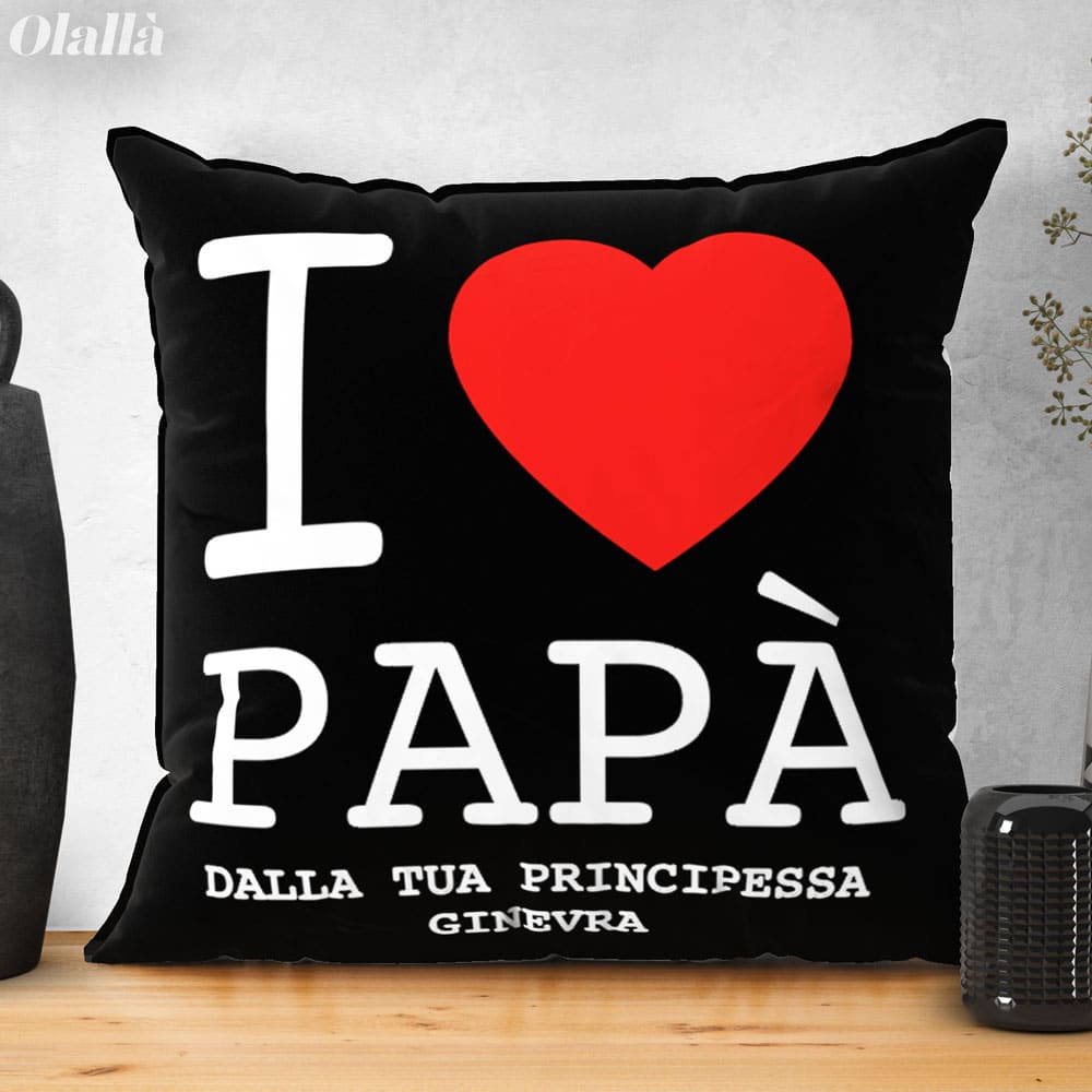Cuscino Love Papa
