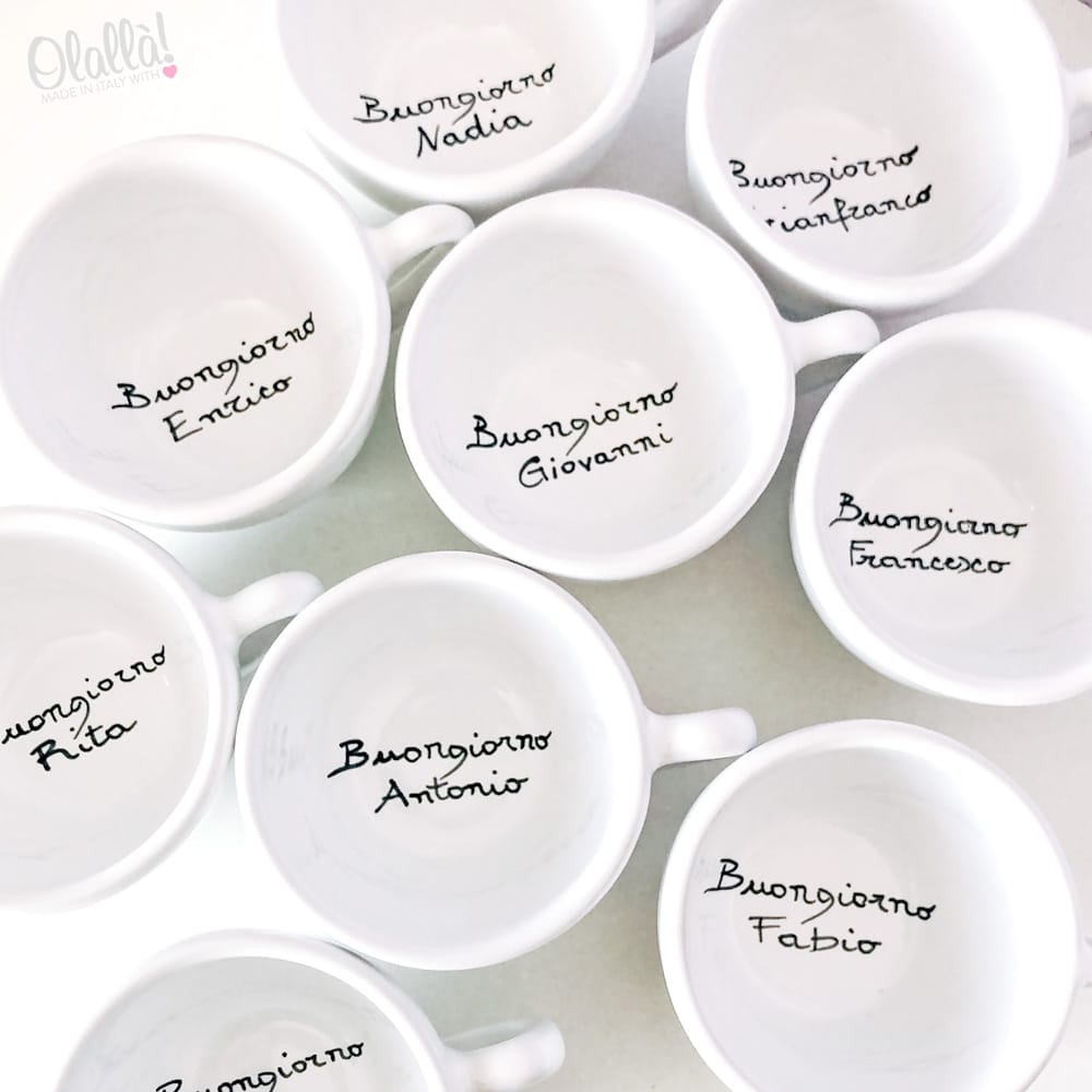 TAZZINE PERSONALIZZATE BUONGIORNO