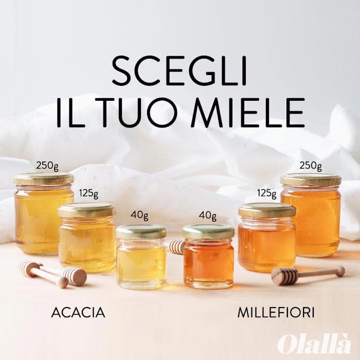 Vasetti Miele Scelta Formato