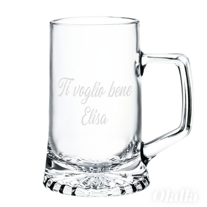 Boccale Birra Personalizzato Nonno Migliore Retro