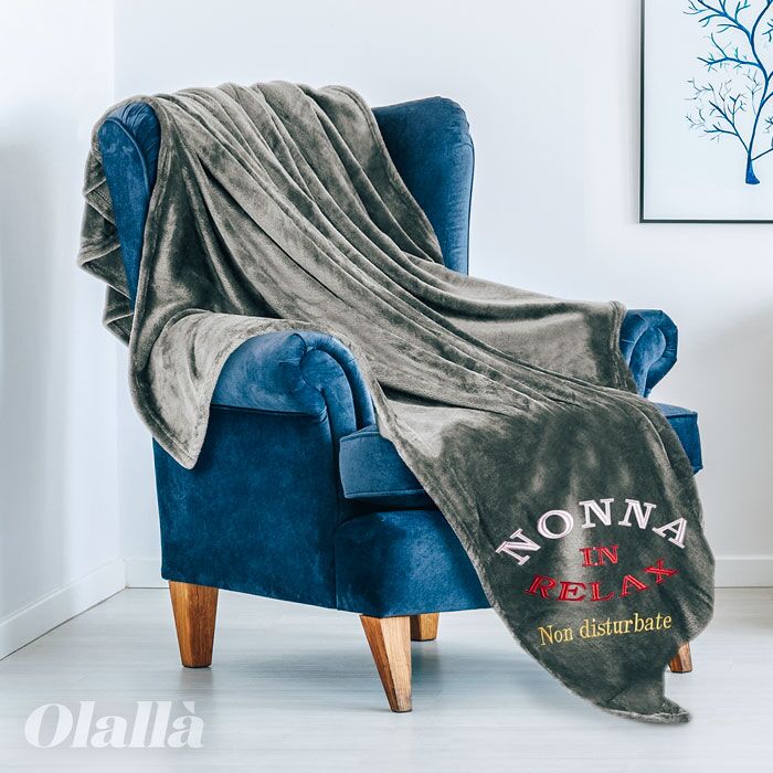 Coperta Pile Regalo Nonna