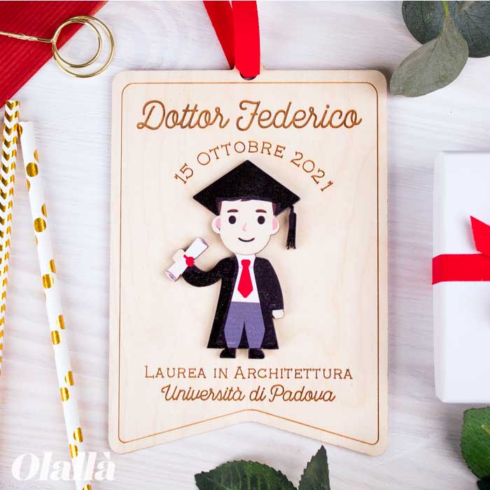 Targhetta Ritratto Personalizzata Laurea53755252