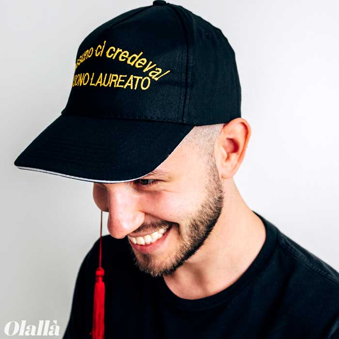 Cappellino Laureato Nessuno Ci Credeva Divertente Laurea