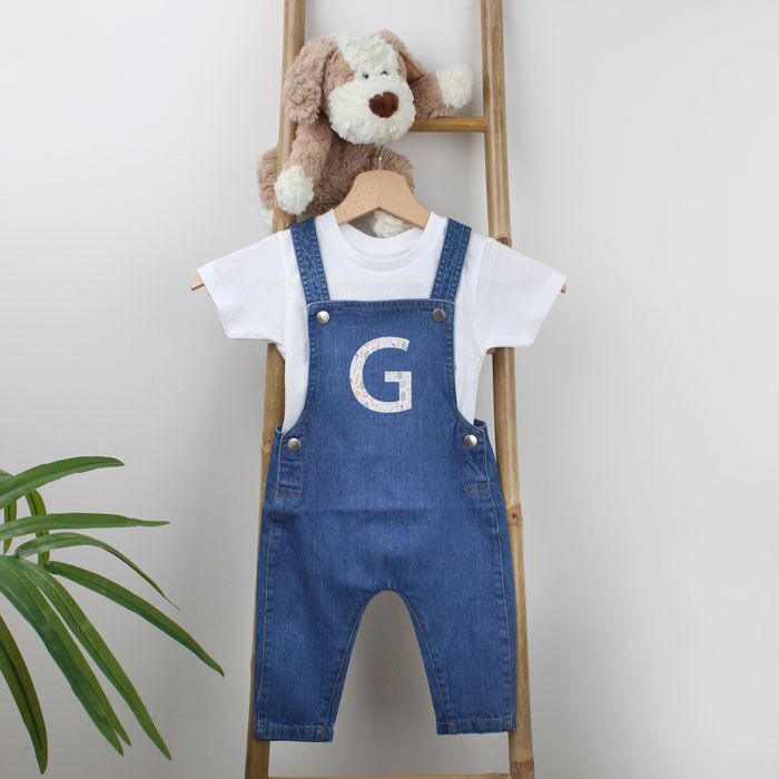 salopette-bambini-personalizzata-abiti-vestiti-baby-infanzia-iniziale-tuta-jeans