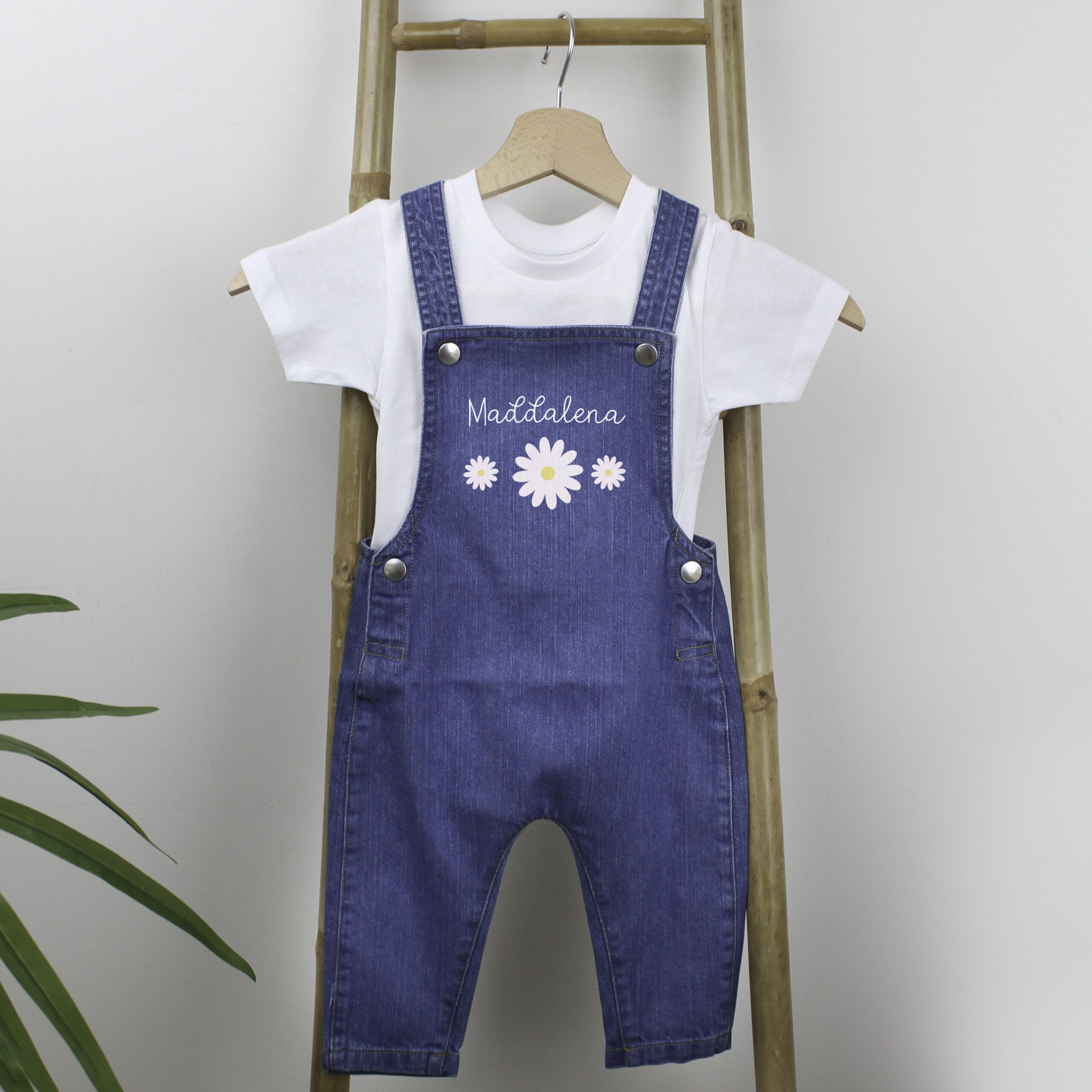 salopette-bambini-personalizzata-abiti-vestiti-baby-infanzia-margherite-tuta-jeans