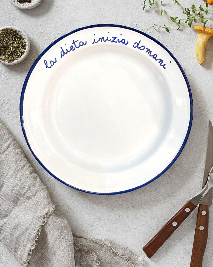 Piatto Personalizzato Frase Simpatica Regalo2